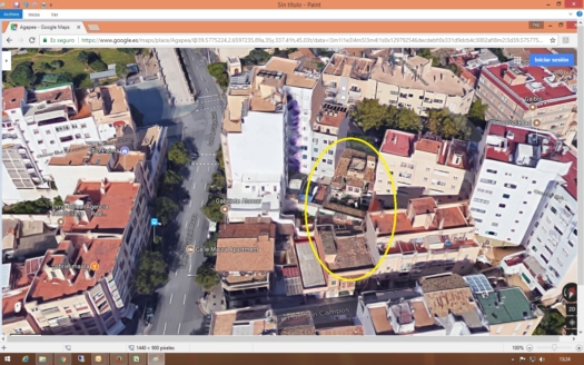 New investment project near Plaza España-rental building for 16 apartments of approx. 40-45 m2 each