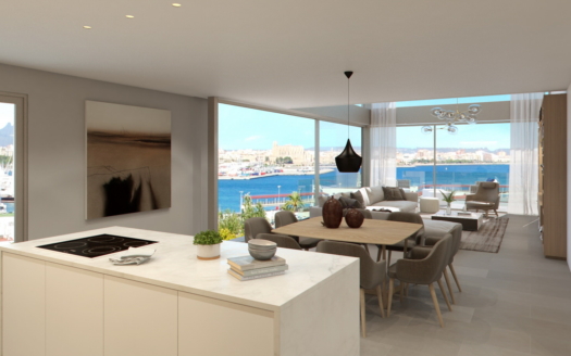 High-End Luxus-Apartment mit Wellness-Oase, In-& Outdoorpool und atemberaubendem Meer- & Hafenblick in Palma