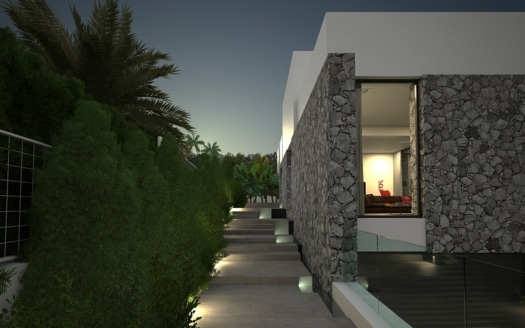 Project: Modern villa in quiet location in Cala Vinyes