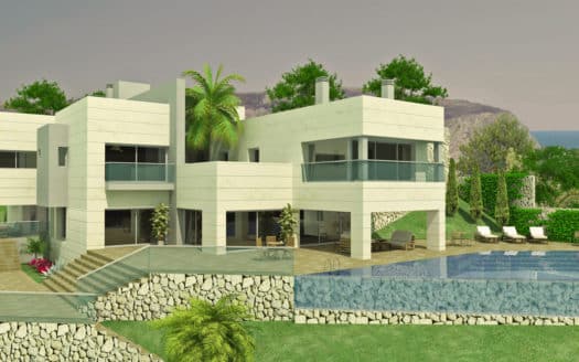 Building plot in first sea line in Sol de Mallorca - building plot for a spacious villa