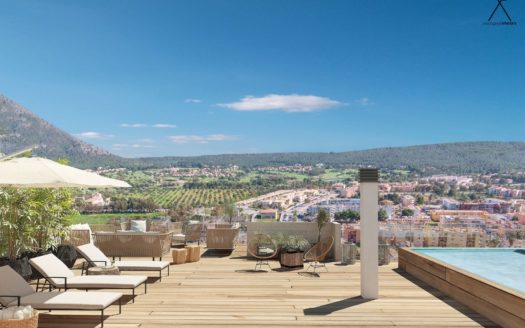 Newly built penthouse with fantastic views over Santa Ponsa